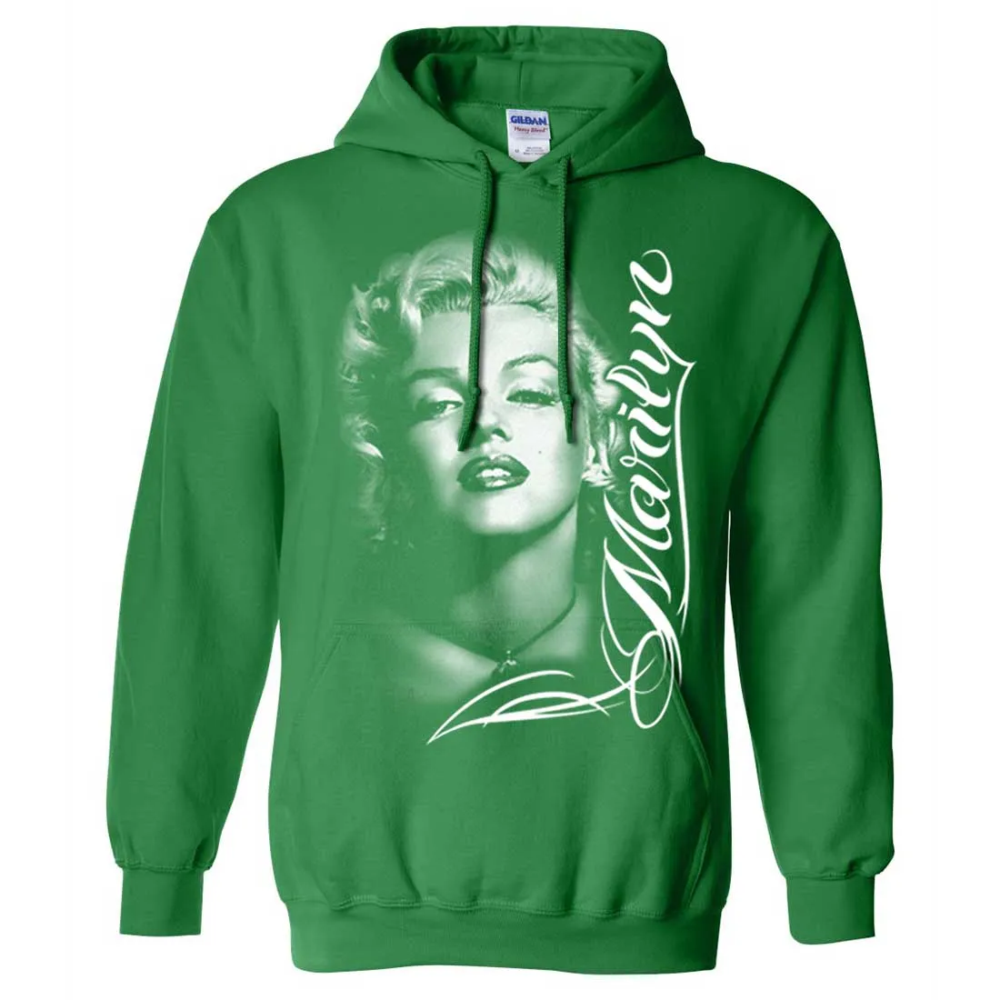 Marilyn Monroe Portrait Signature Unisex Sweatshirt Hoodie