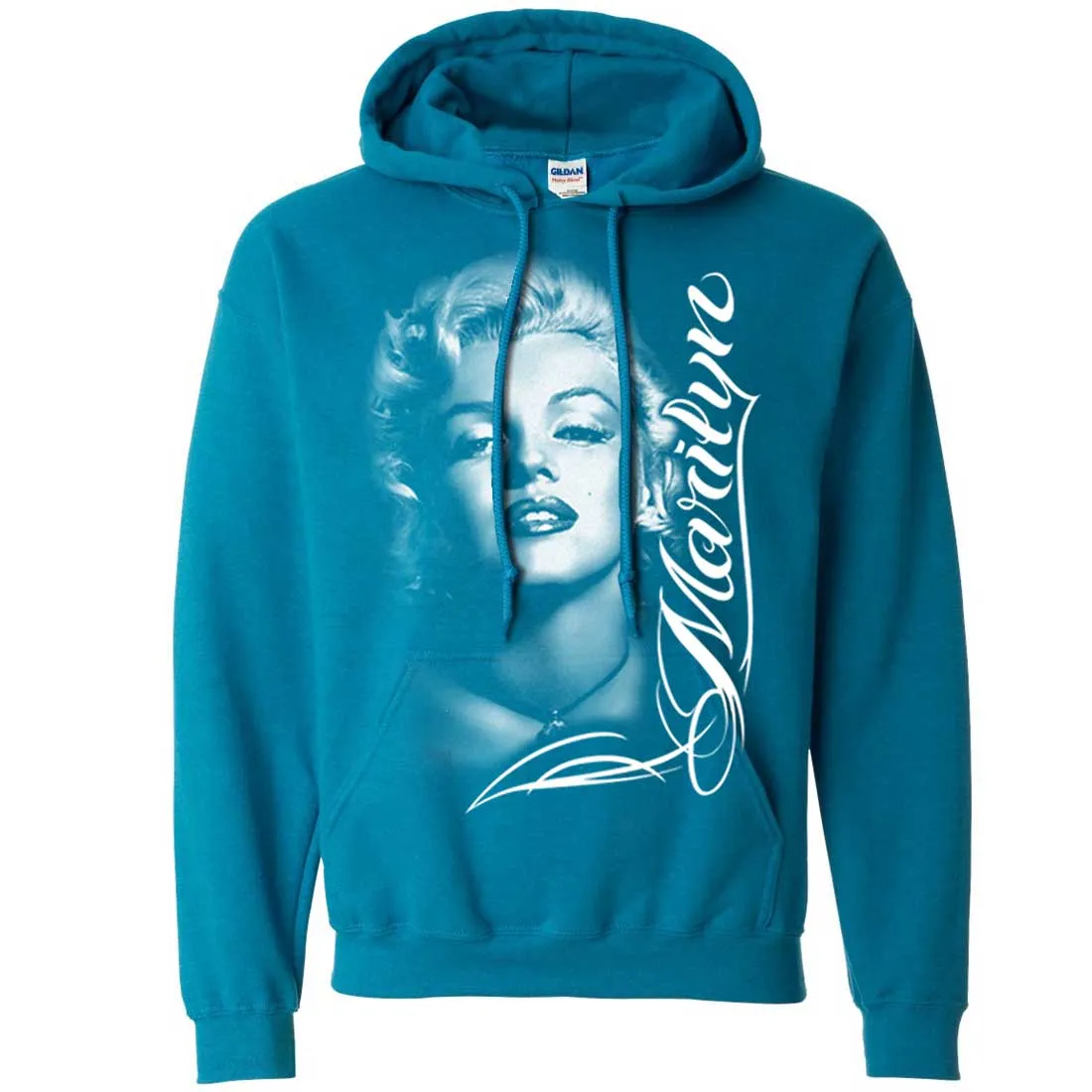 Marilyn Monroe Portrait Signature Unisex Sweatshirt Hoodie