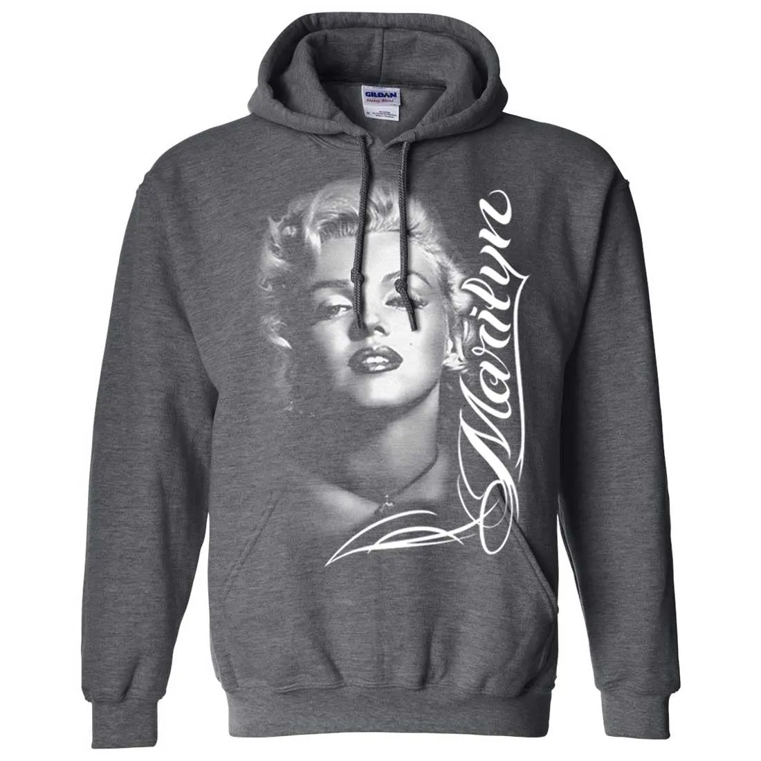 Marilyn Monroe Portrait Signature Unisex Sweatshirt Hoodie
