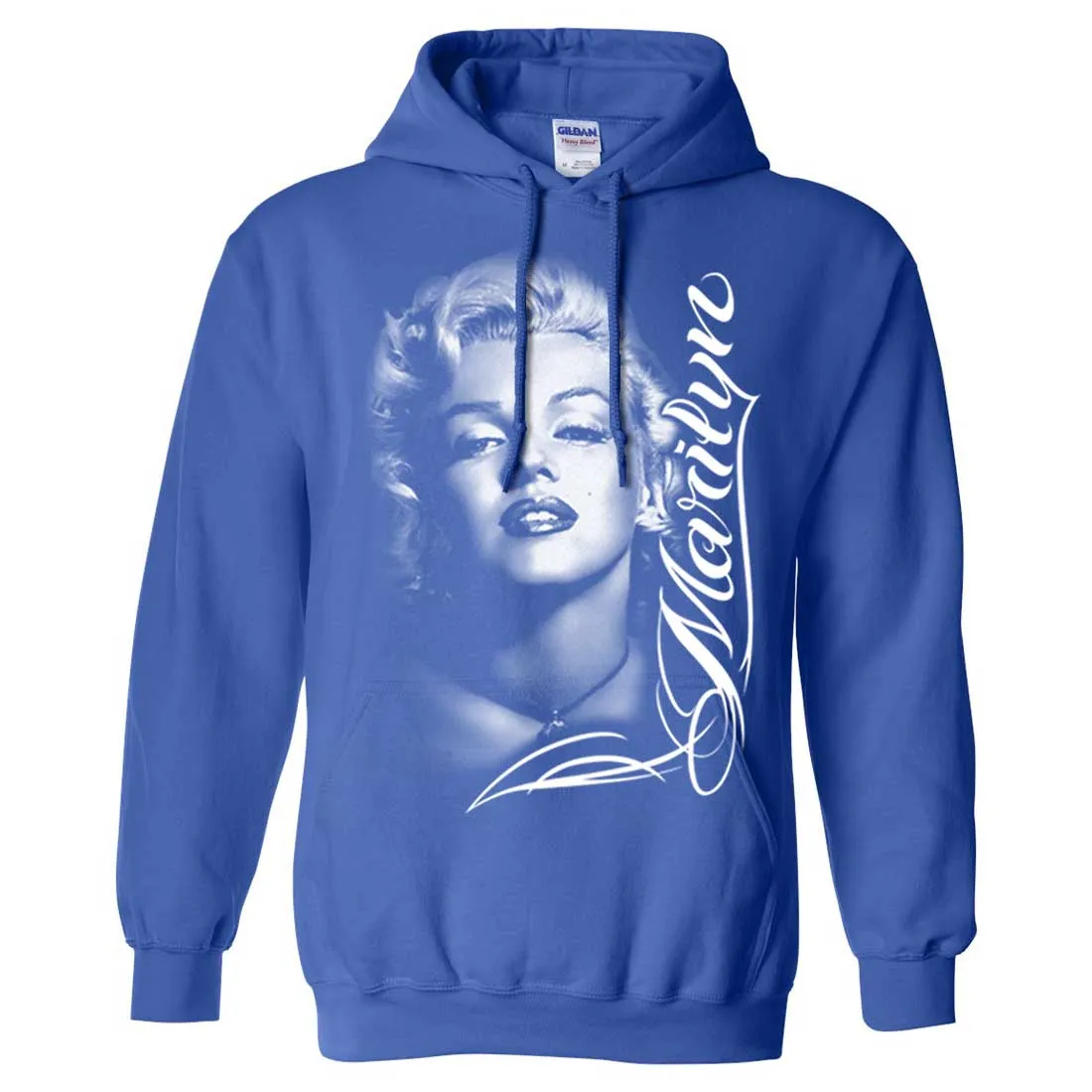 Marilyn Monroe Portrait Signature Unisex Sweatshirt Hoodie
