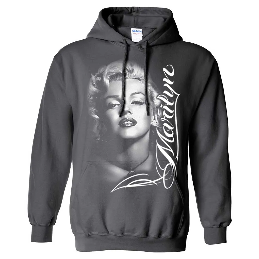 Marilyn Monroe Portrait Signature Unisex Sweatshirt Hoodie
