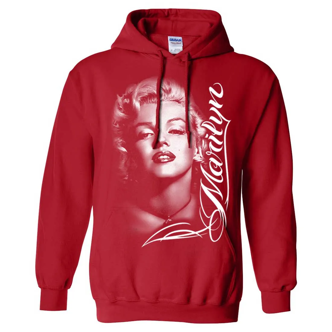 Marilyn Monroe Portrait Signature Unisex Sweatshirt Hoodie