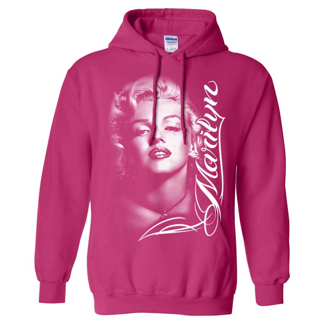 Marilyn Monroe Portrait Signature Unisex Sweatshirt Hoodie