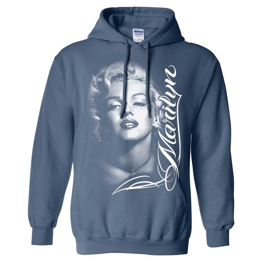 Marilyn Monroe Portrait Signature Unisex Sweatshirt Hoodie