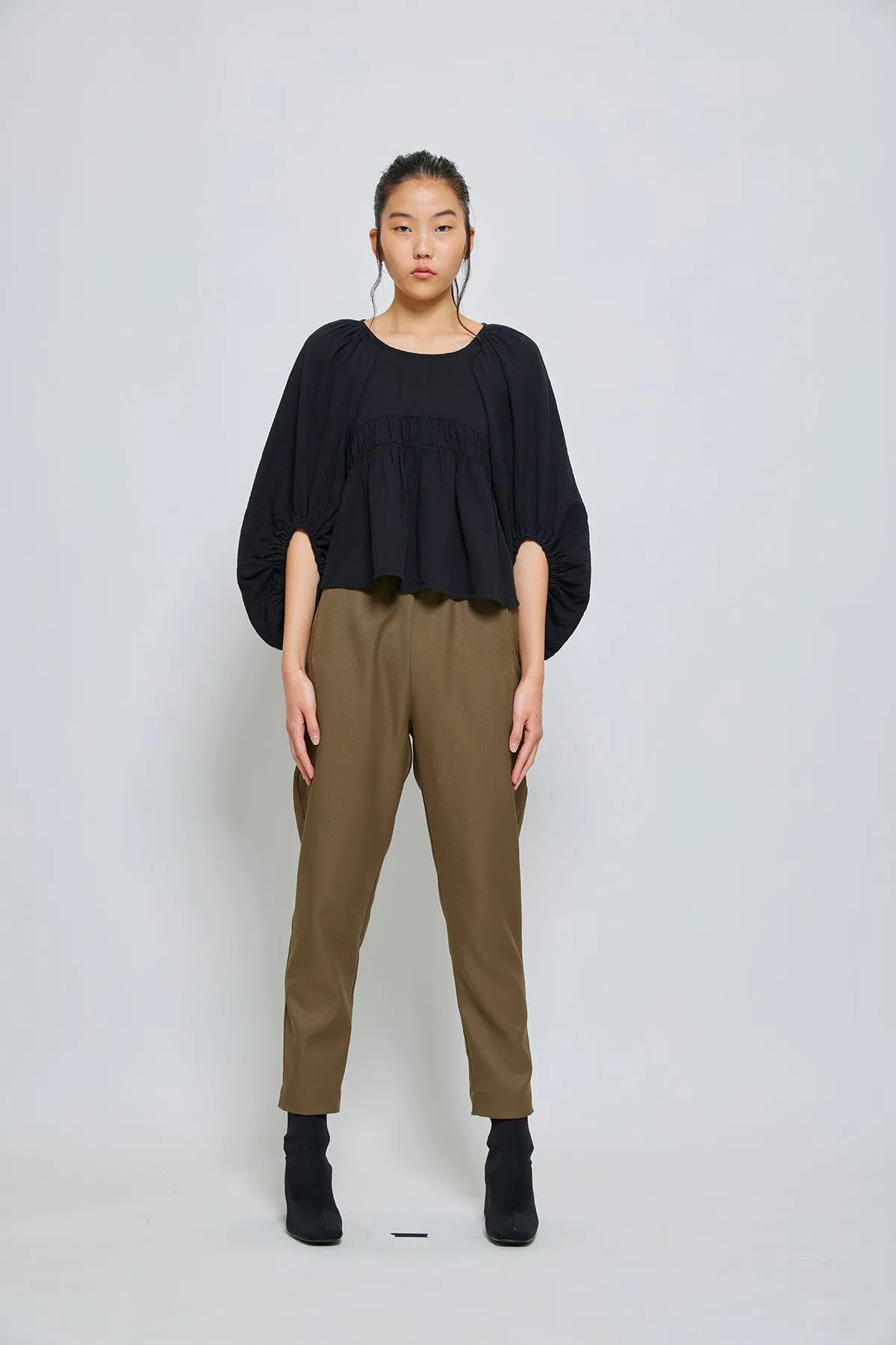 Martine Pant in Sleek Twill