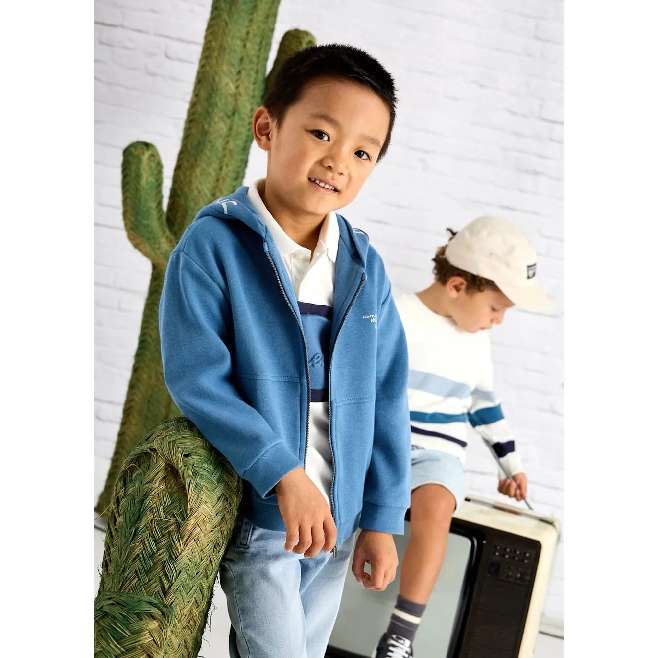 Mayoral Boys Hoodie 3423 Blue