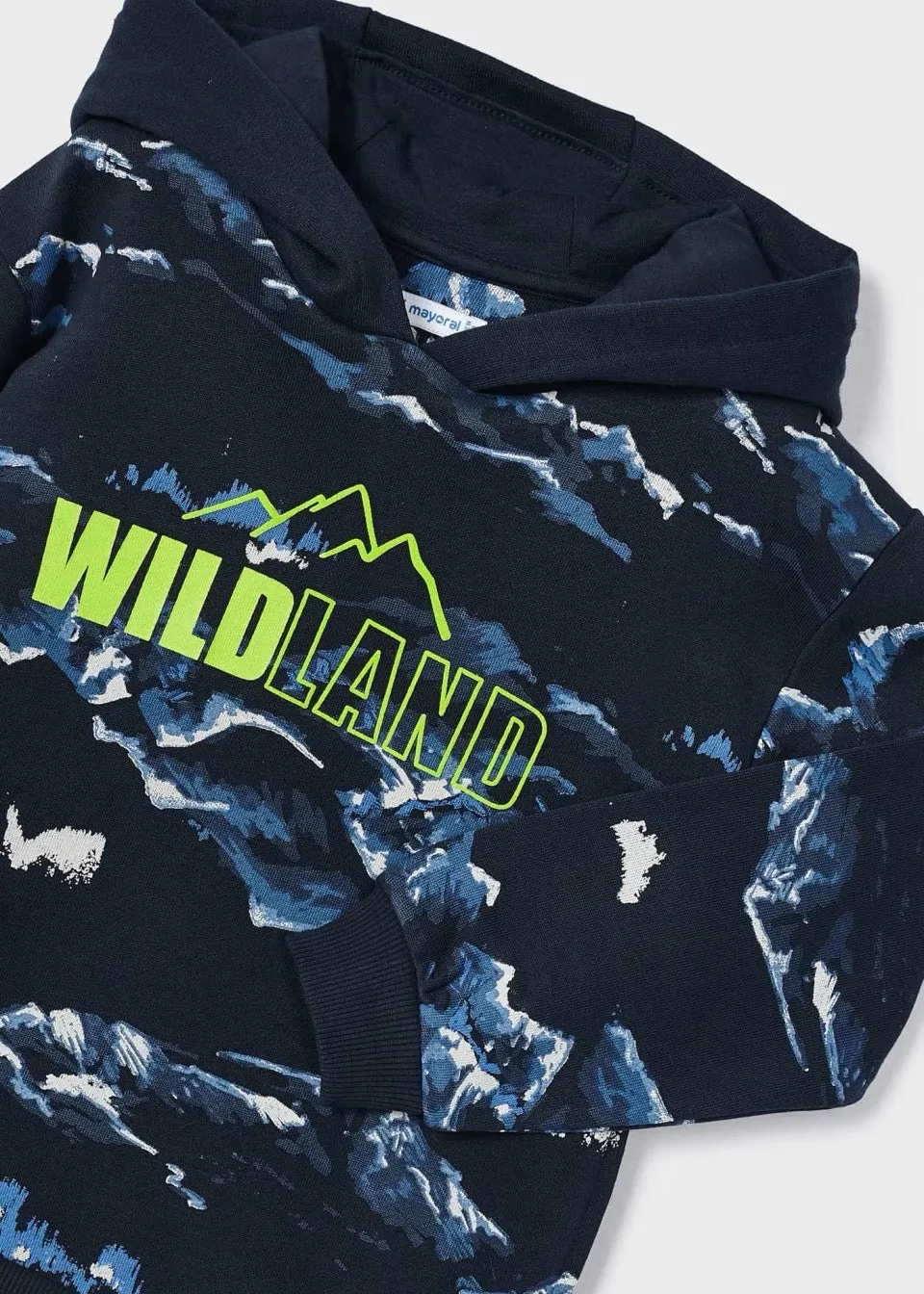 Mayoral Boys Printed Wildland Hoodie 4430