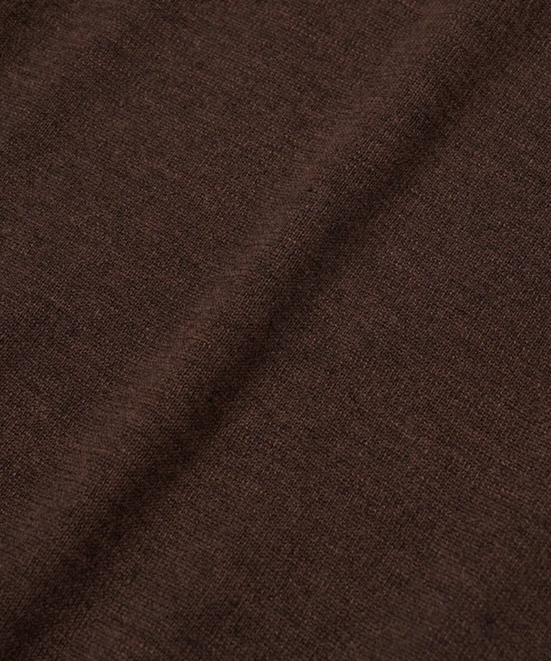 MCC W V-Neck Sweater - Brown