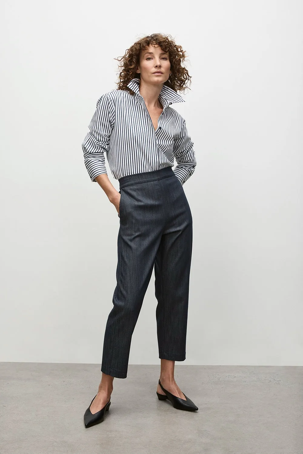 Mela Purdie Tapered Flat Pant F415 1831