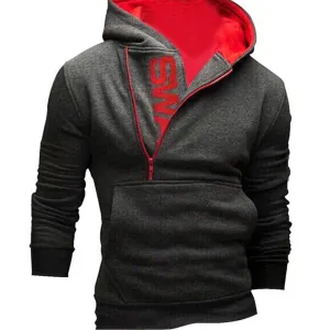 Mens' Outwear | Long Sleeve Hoodie | Hooded Sweatshirt |Tops Jacket Coat