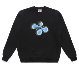 Metal Flower Crewneck Sweatshirt
