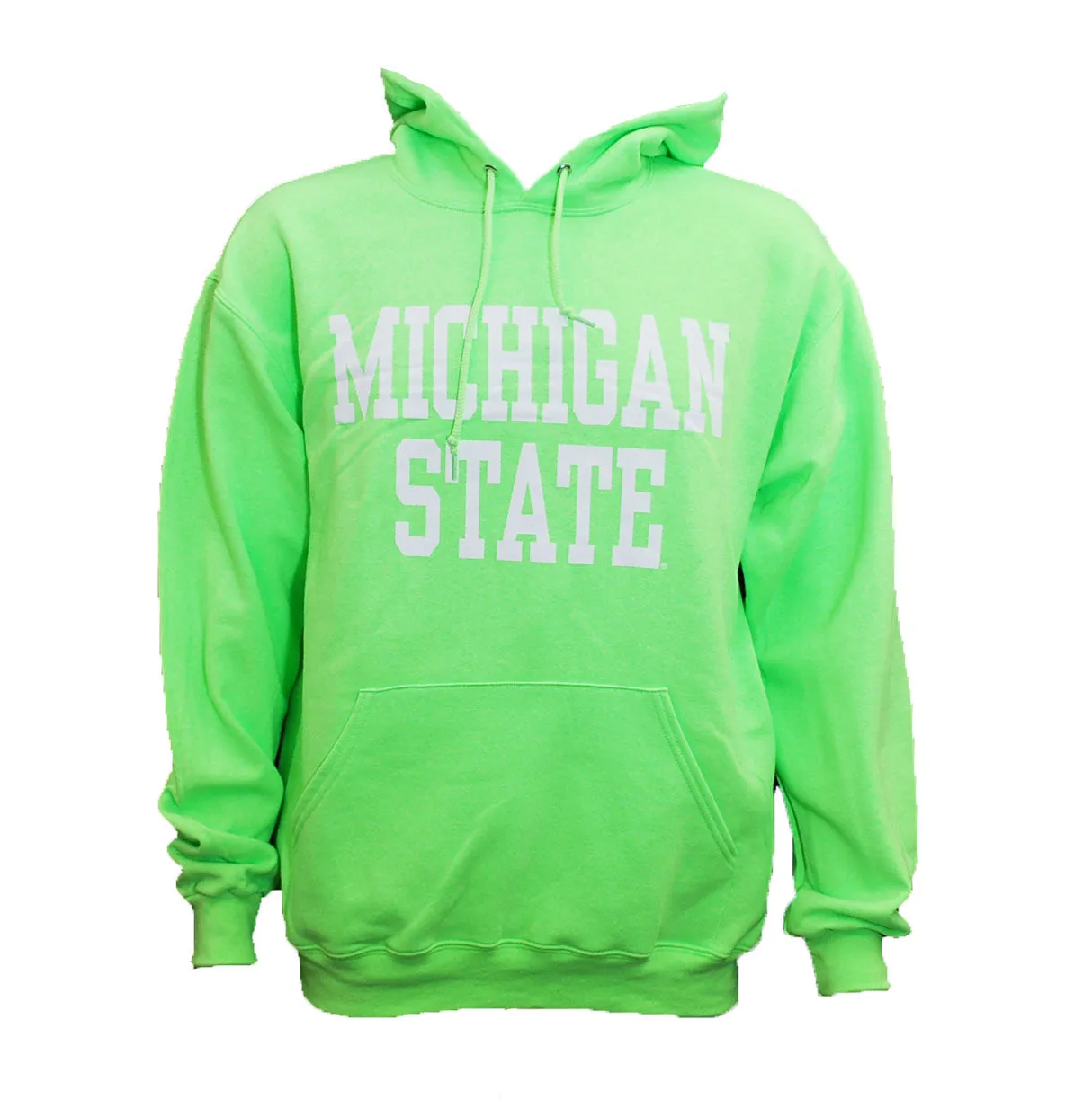 Michigan State University Spartans Block Design Hooded Sweatshirt (Assorted Colors)