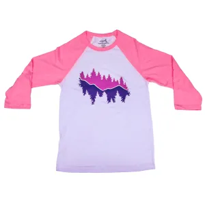 Mirror Mountain Raglan Shirt