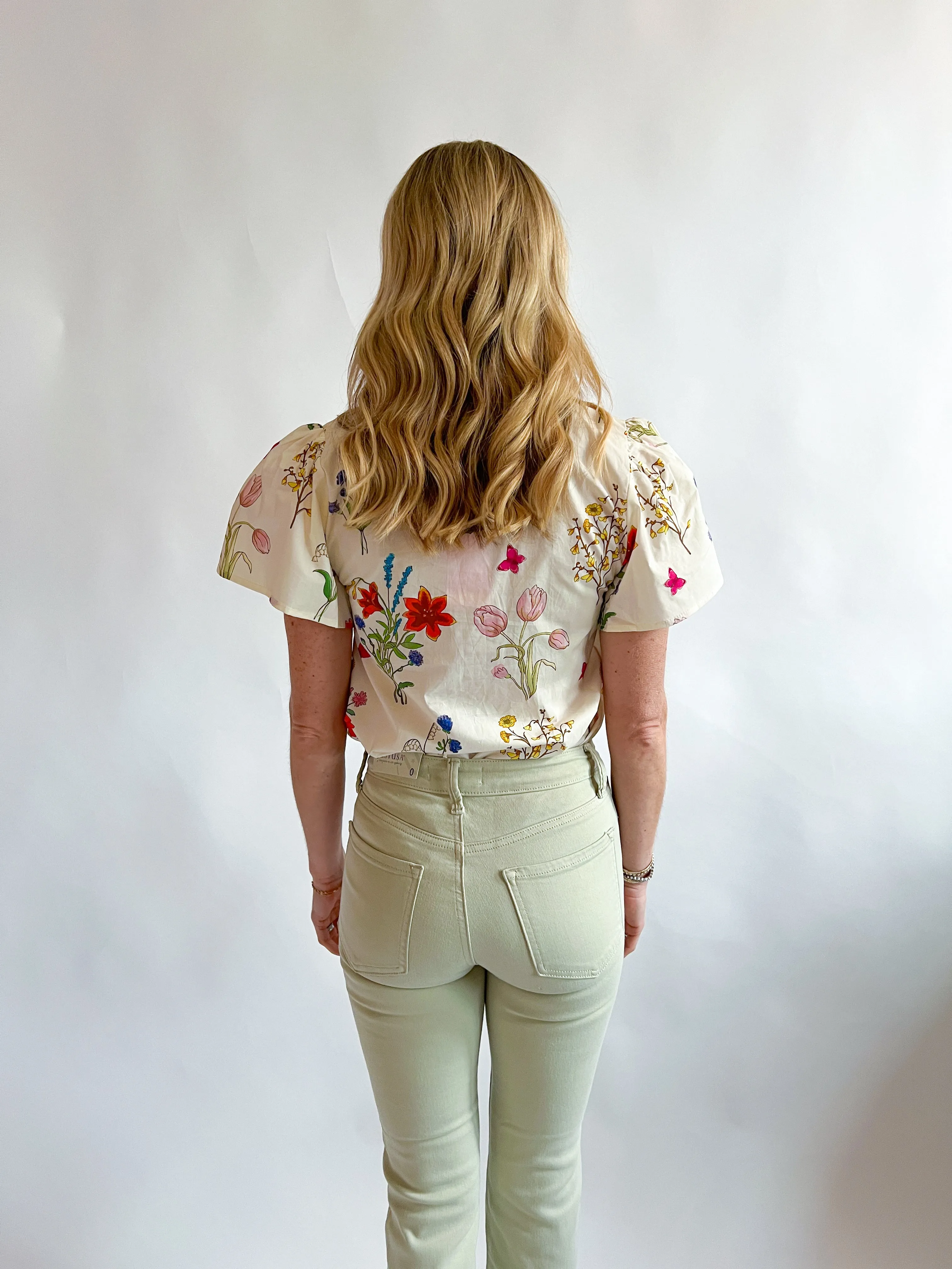 Molly Garden Stripe Top