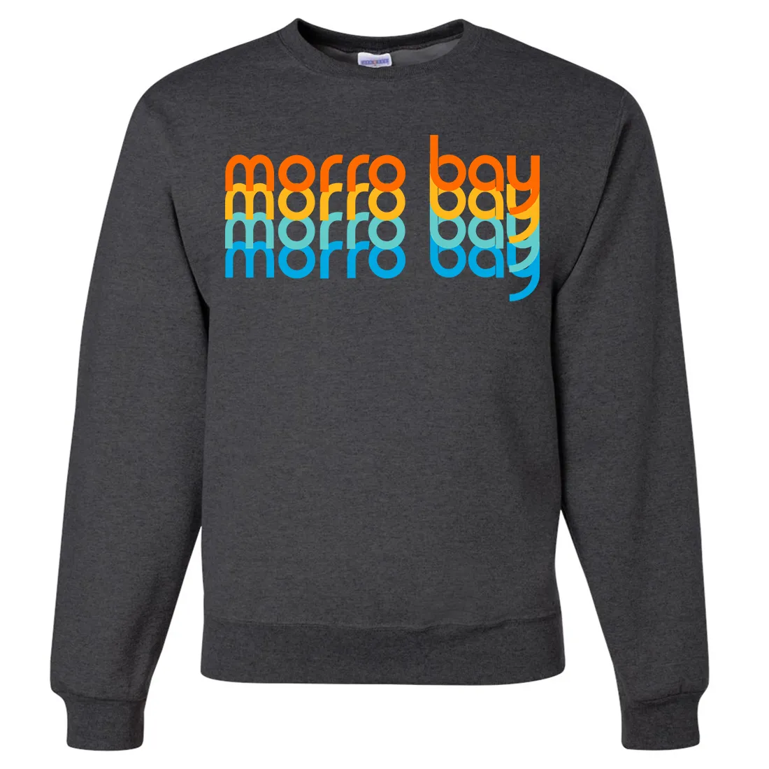 Morro Bay Stacked Crewneck Sweatshirt