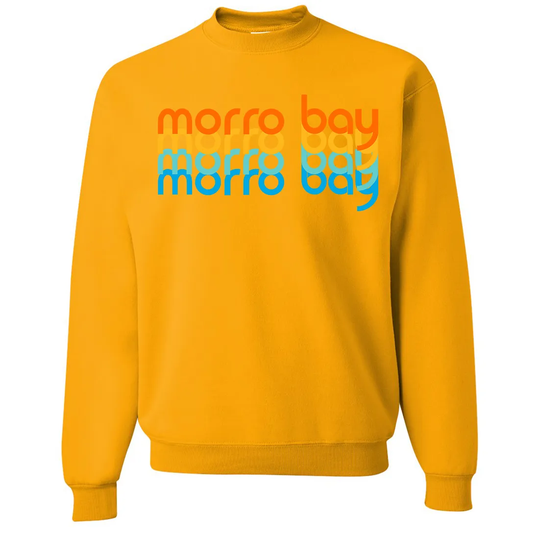 Morro Bay Stacked Crewneck Sweatshirt