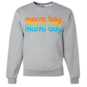 Morro Bay Stacked Crewneck Sweatshirt