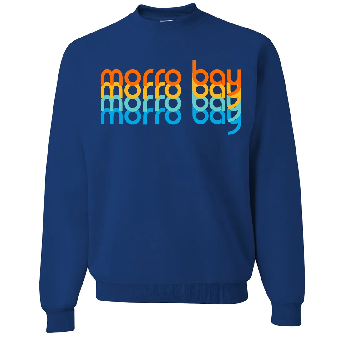 Morro Bay Stacked Crewneck Sweatshirt