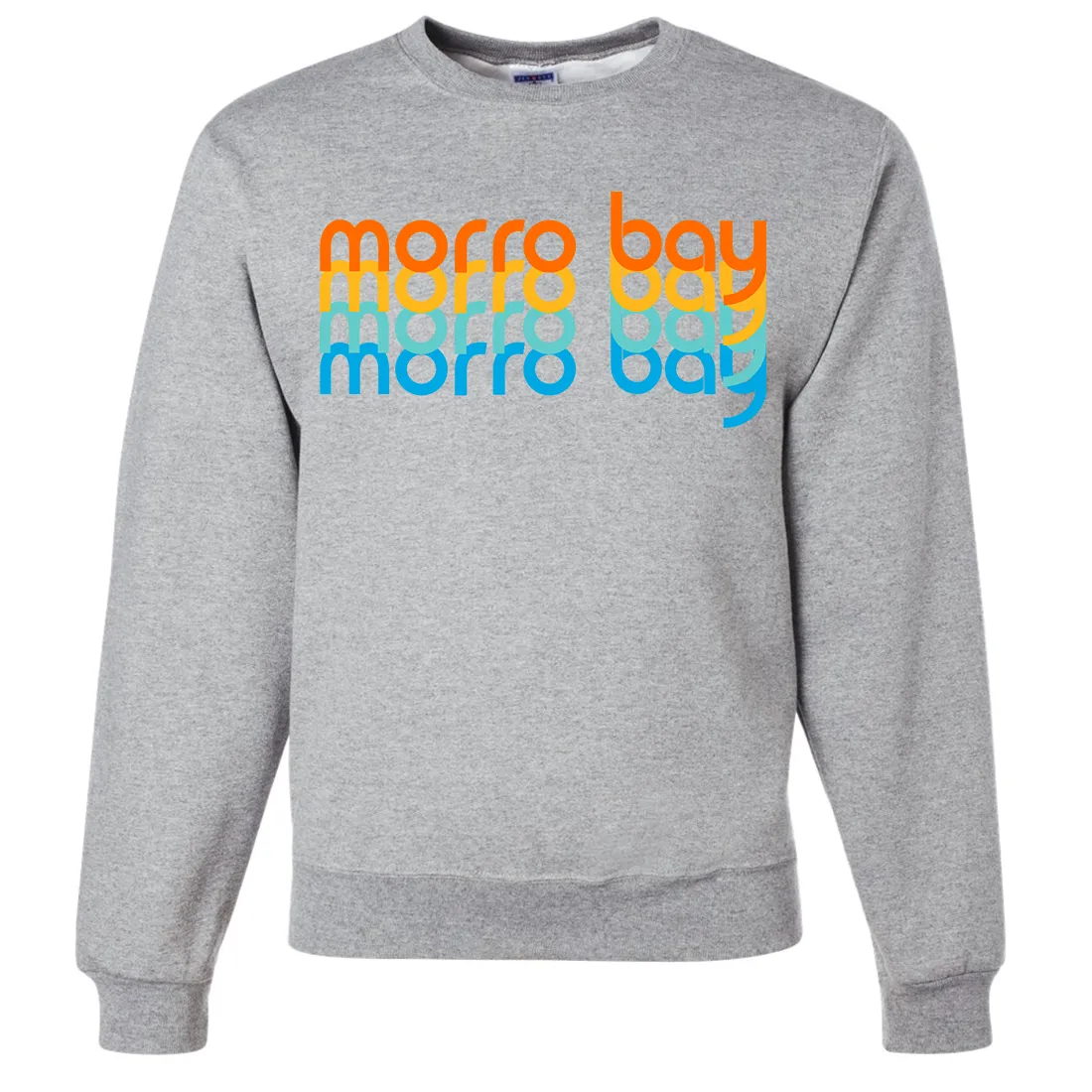 Morro Bay Stacked Crewneck Sweatshirt