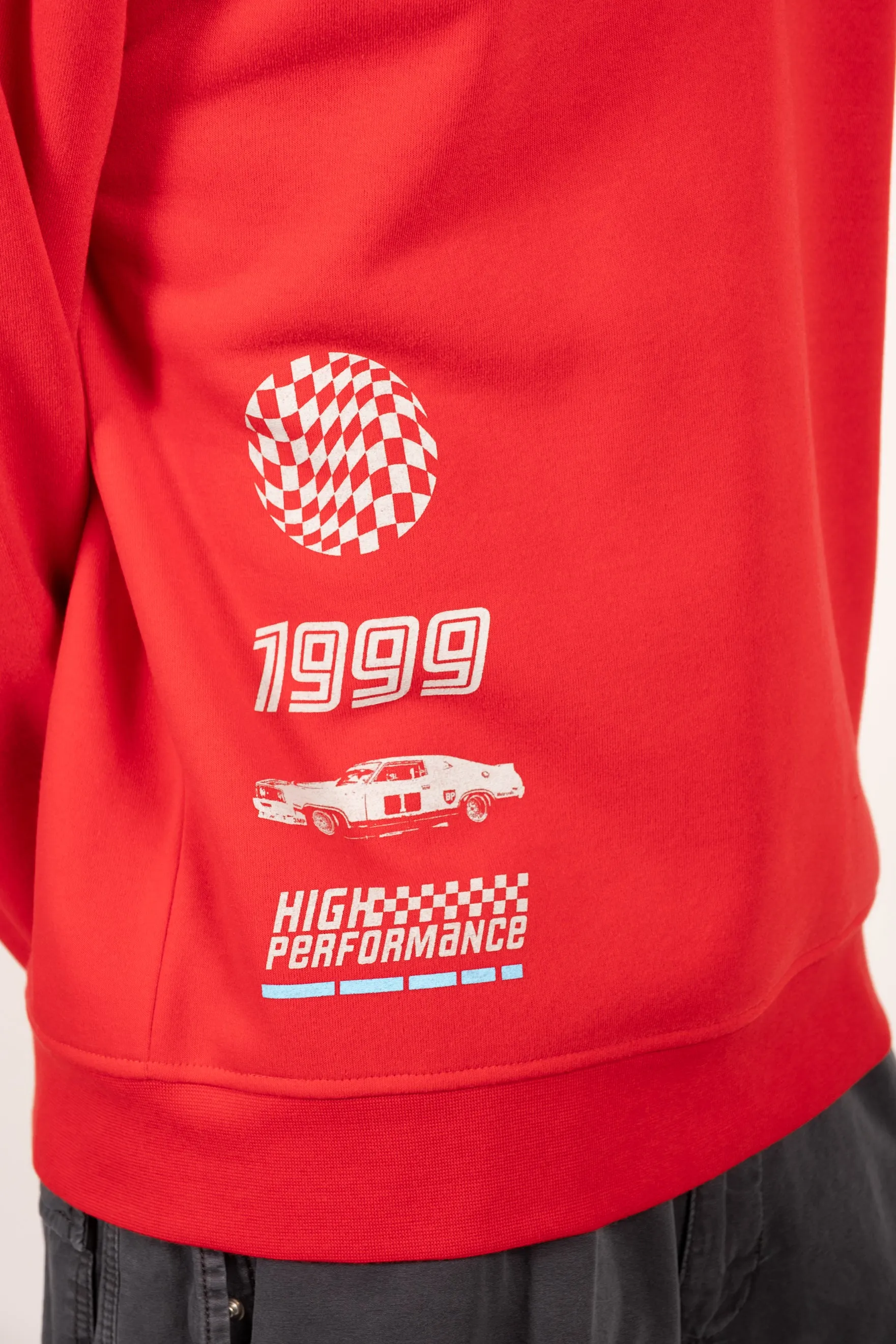 Most Wanted Motorsport Crew Neck Sweatshirt