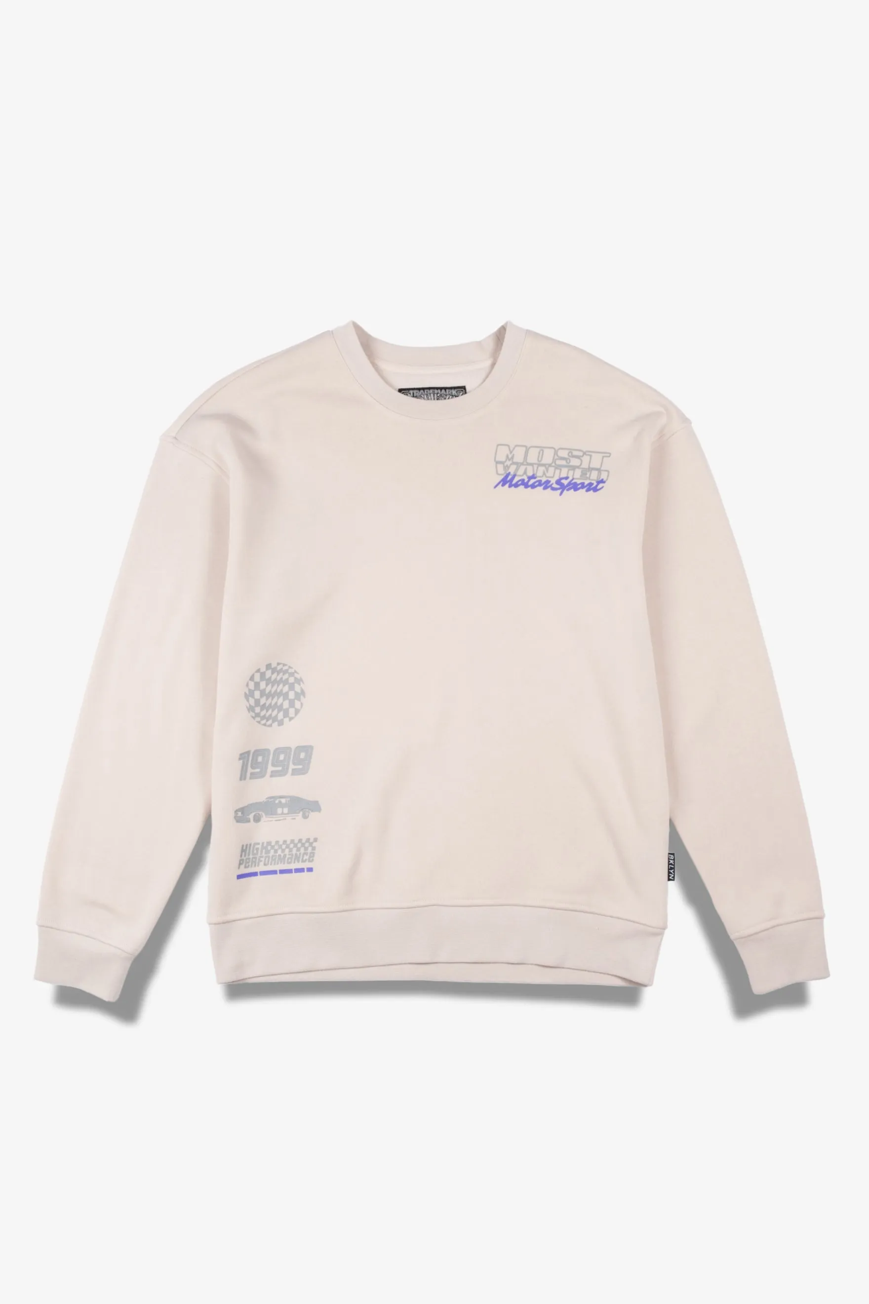 Most Wanted Motorsport Crew Neck Sweatshirt