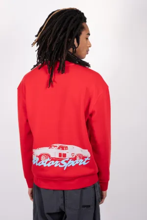 Most Wanted Motorsport Crew Neck Sweatshirt