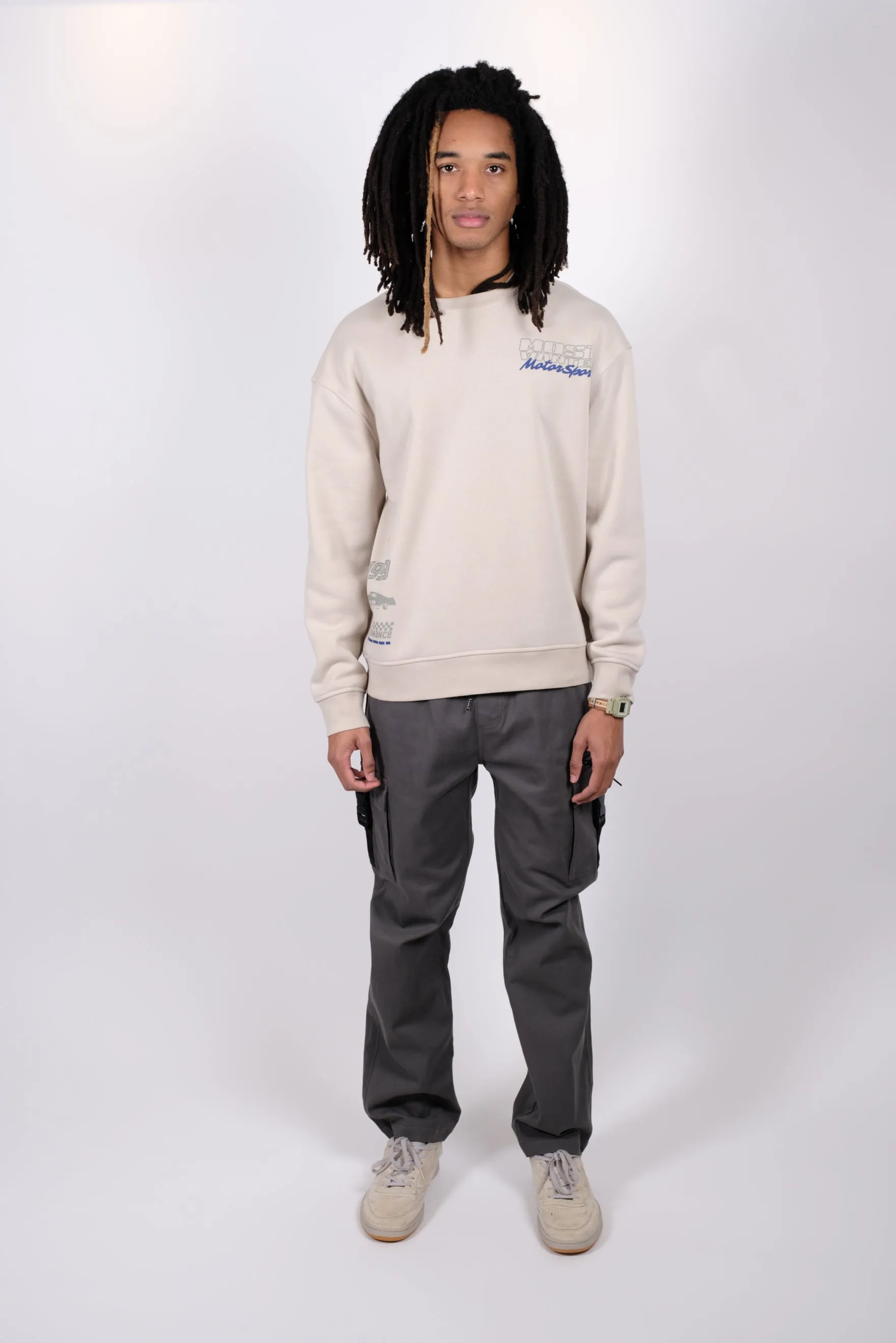 Most Wanted Motorsport Crew Neck Sweatshirt