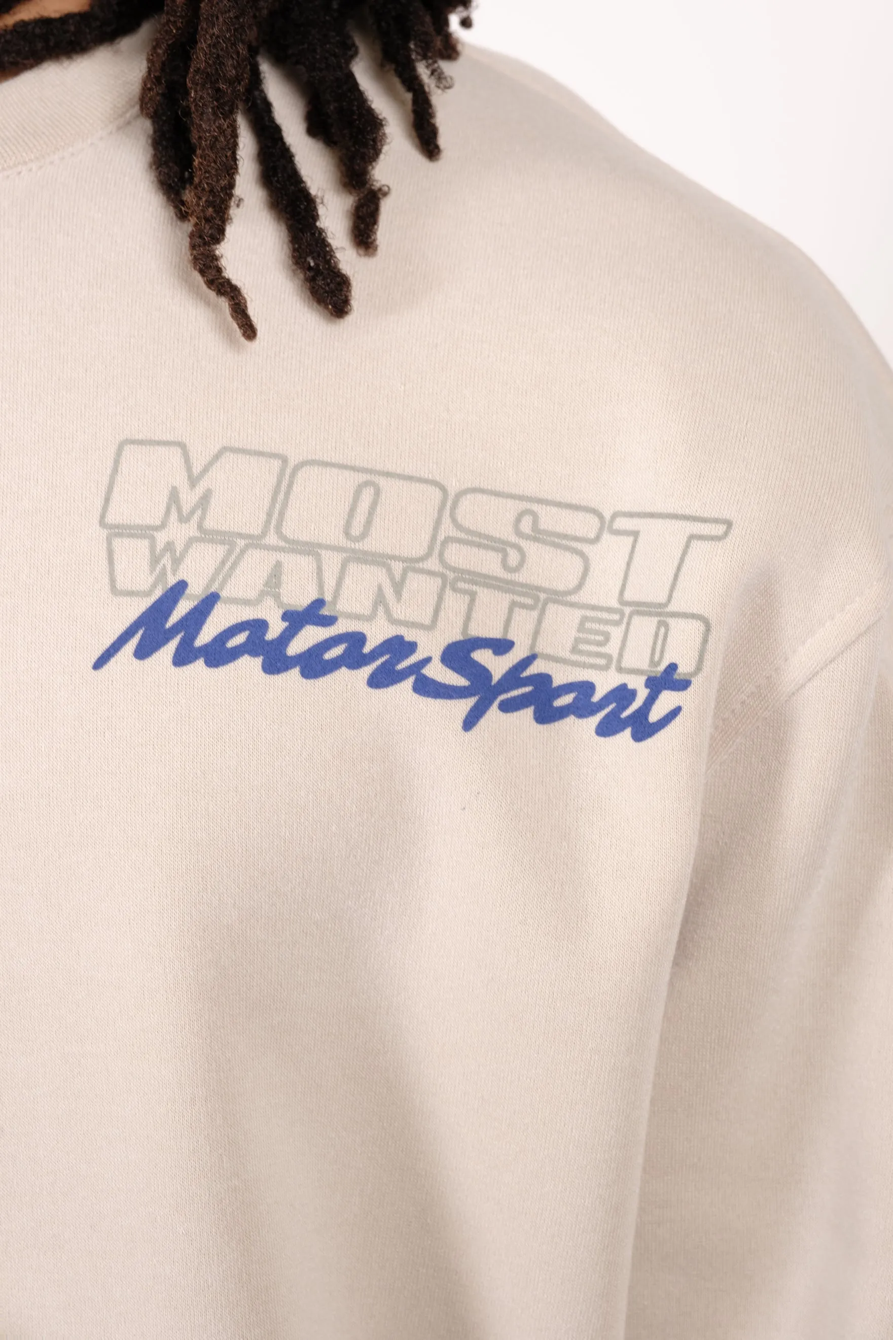 Most Wanted Motorsport Crew Neck Sweatshirt