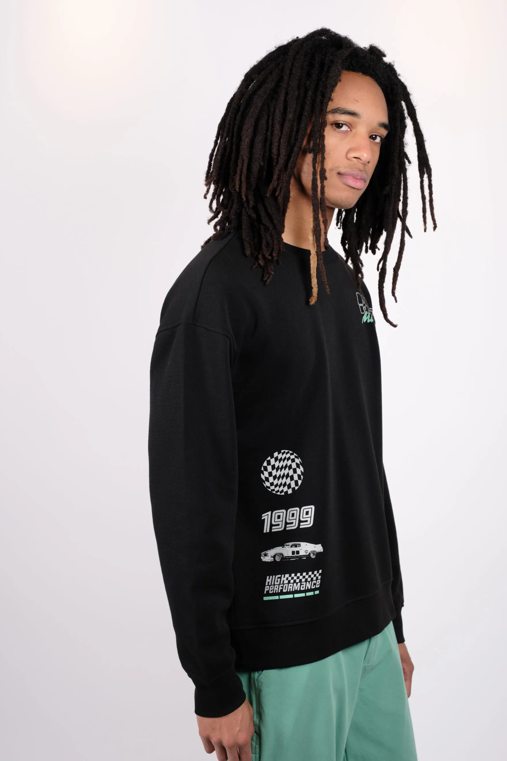 Most Wanted Motorsport Crew Neck Sweatshirt