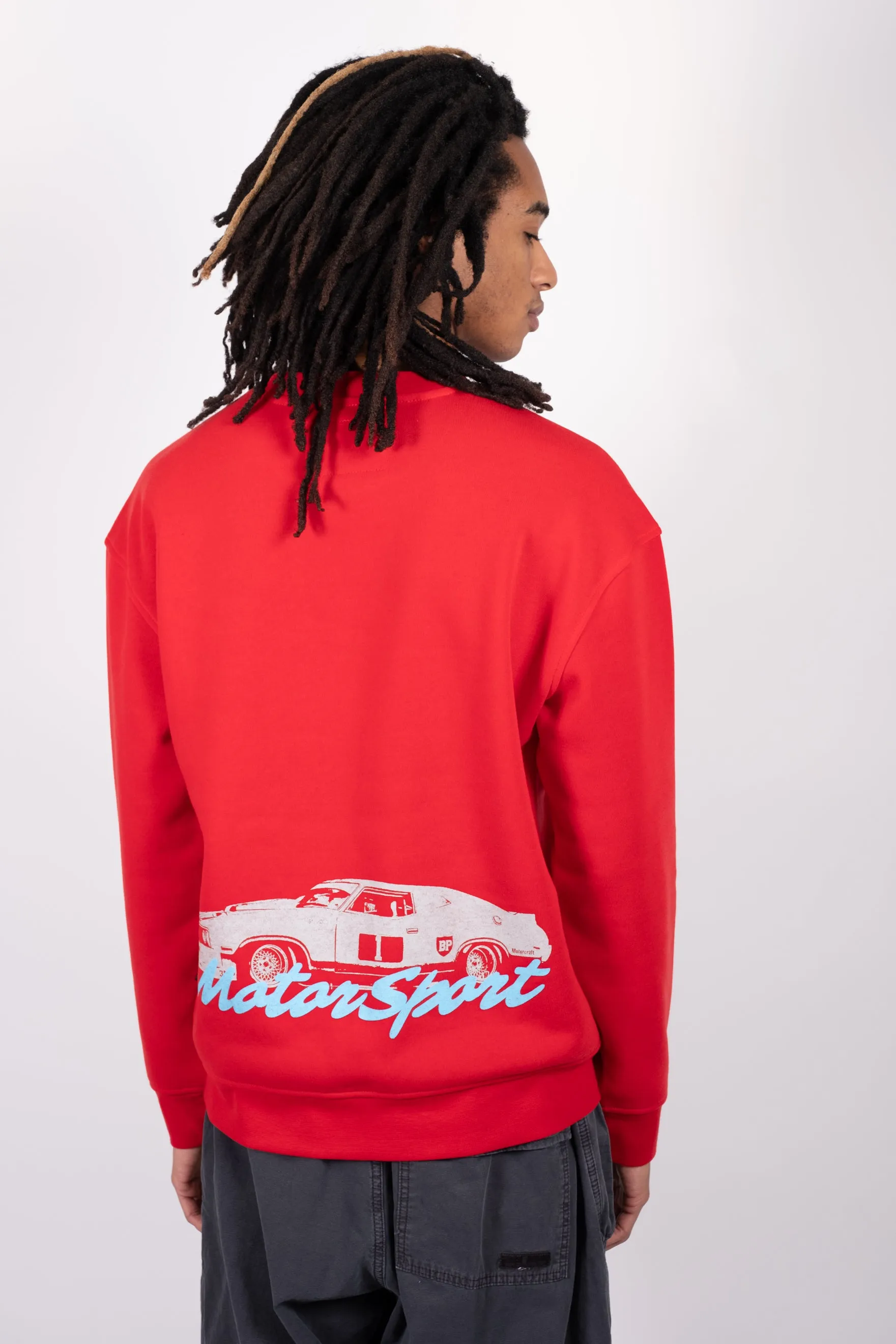 Most Wanted Motorsport Crew Neck Sweatshirt