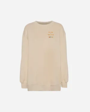 MY x ELSK® ANNA CREWNECK - OATMEAL