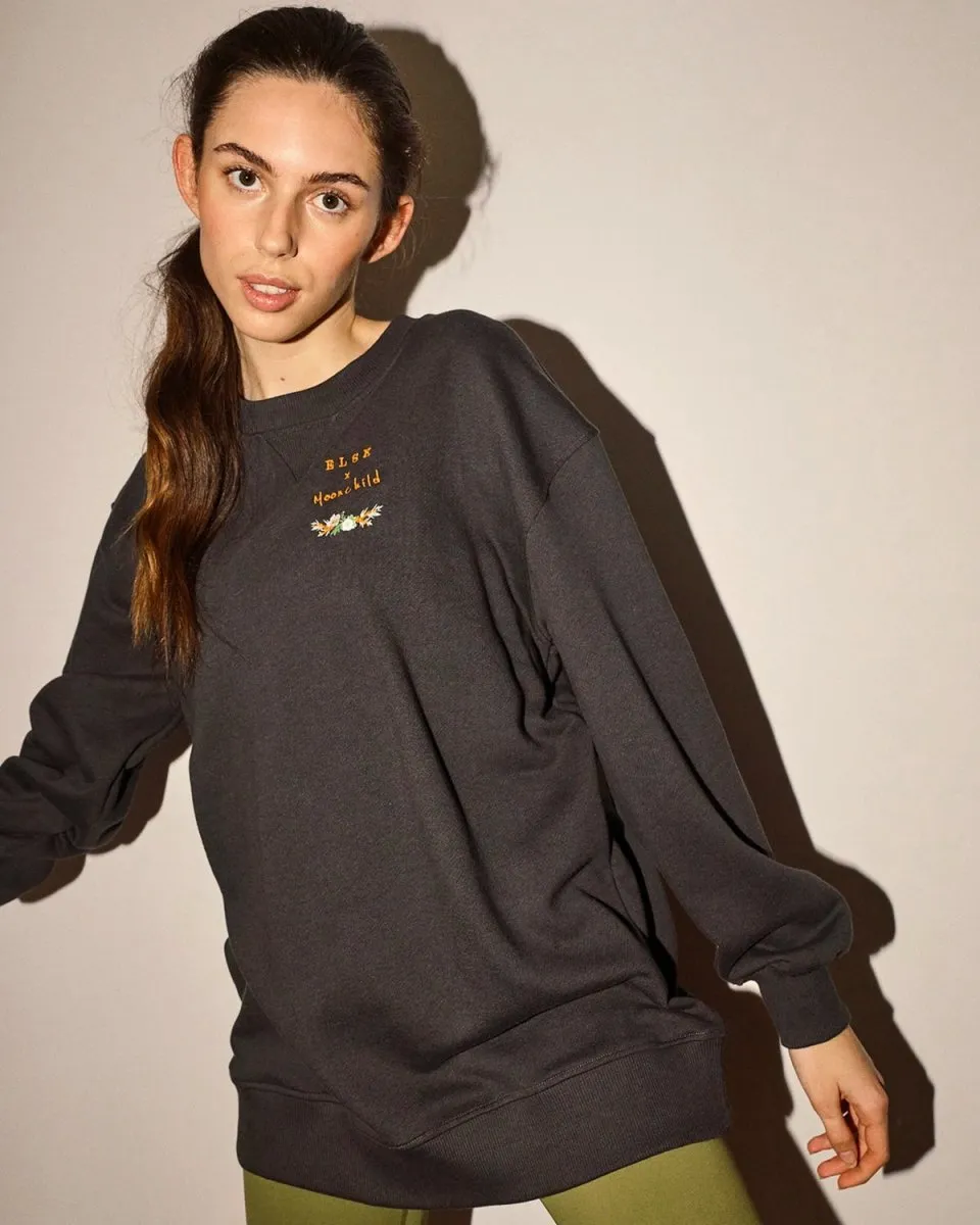 MY x ELSK® ANNA CREWNECK - PIRATE BLACK