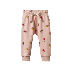 Nature Baby Sunday Track Pants - Tulip Rose Dust