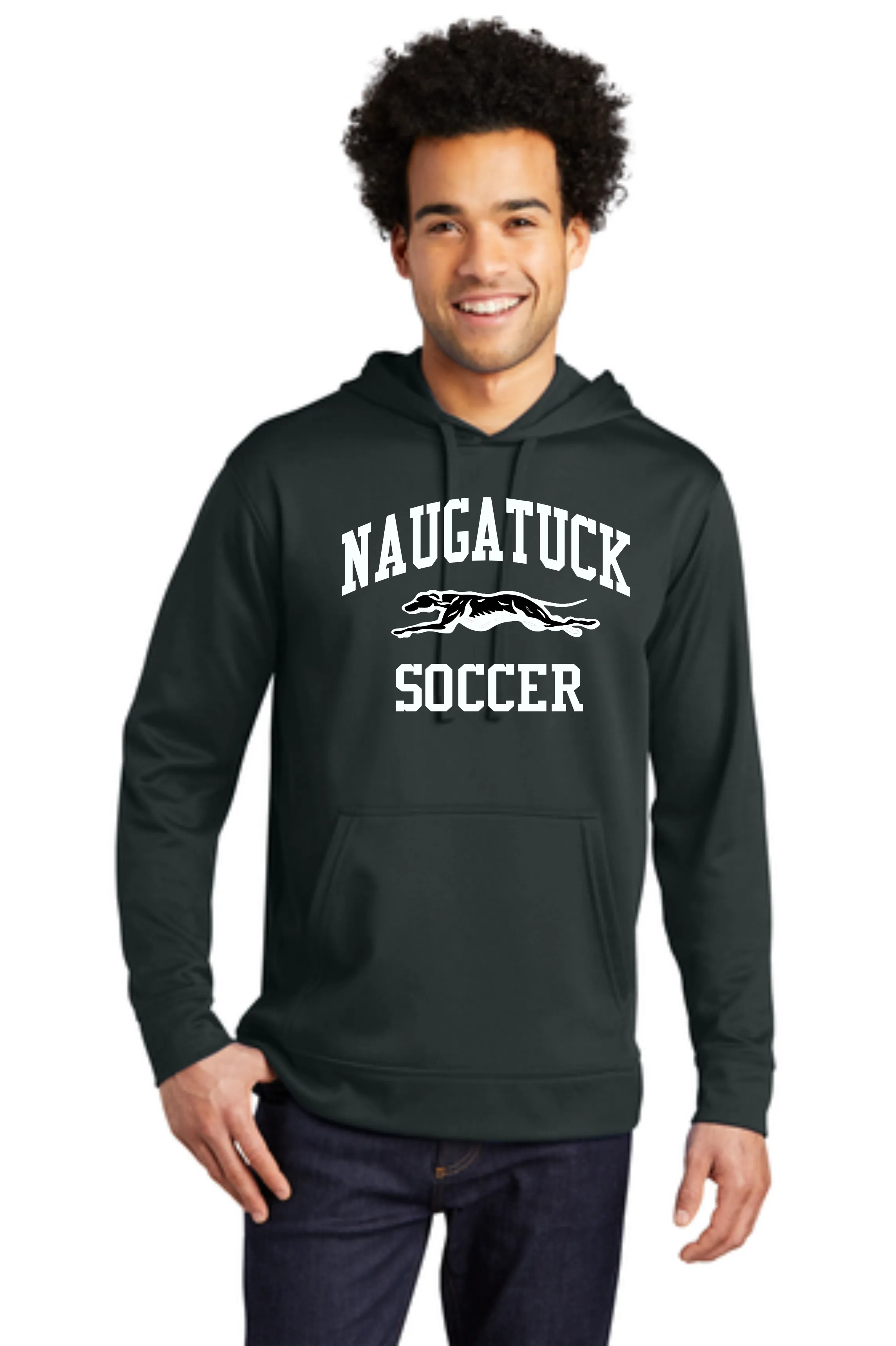 Naugatuck Boys Soccer Performance Blend Hooded Sweatshirt