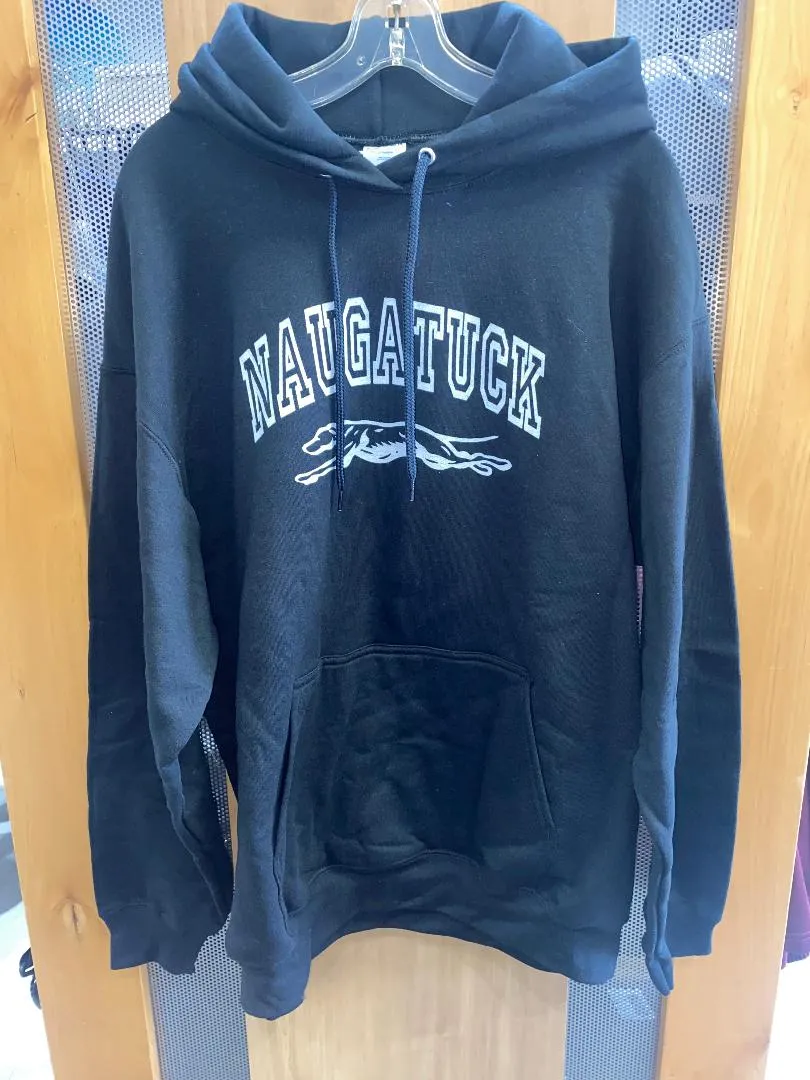 Naugatuck Greyhound Cotton Blend Hooded Sweatshirt
