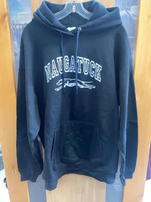Naugatuck Greyhound Cotton Blend Hooded Sweatshirt