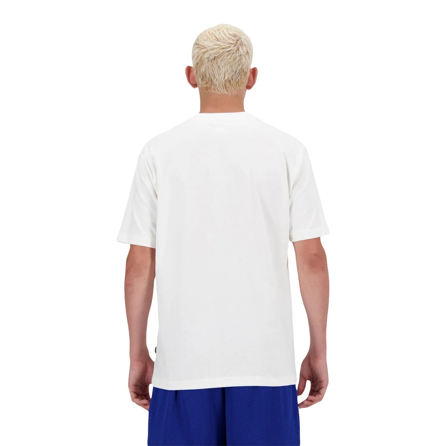 New Balance Men Athletics Baseball T-Shirt Sea Salt MT41577-SST
