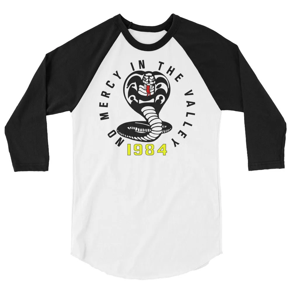 No Mercy in the Valley 3/4 Raglan