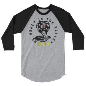 No Mercy in the Valley 3/4 Raglan