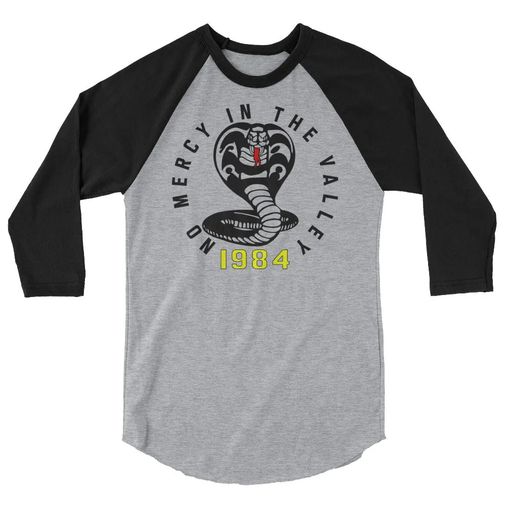 No Mercy in the Valley 3/4 Raglan