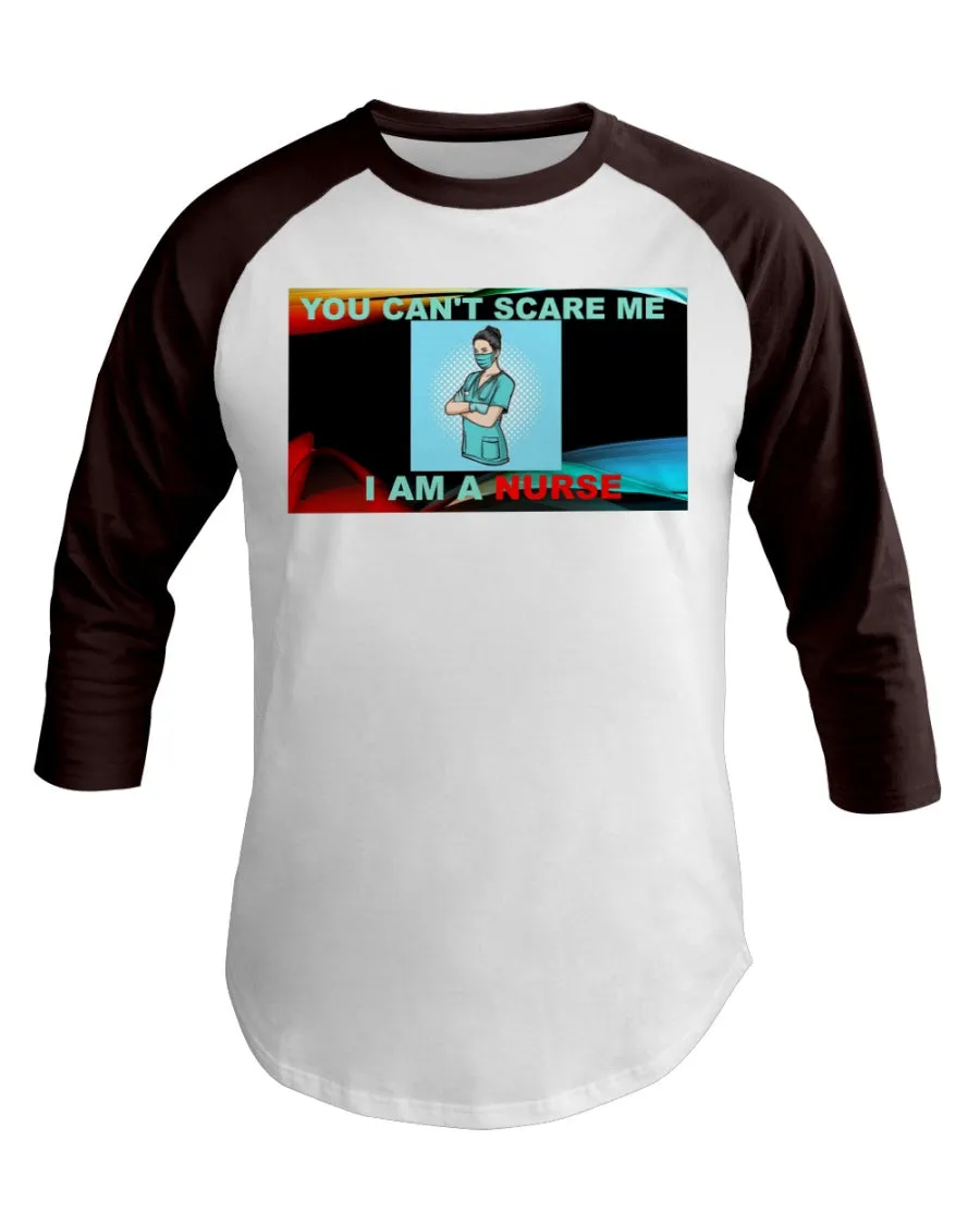 Nurses Don't Scare 3/4 Sleeve Raglan Shirt