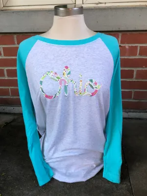 Ohio Script Baseball T-Shirt