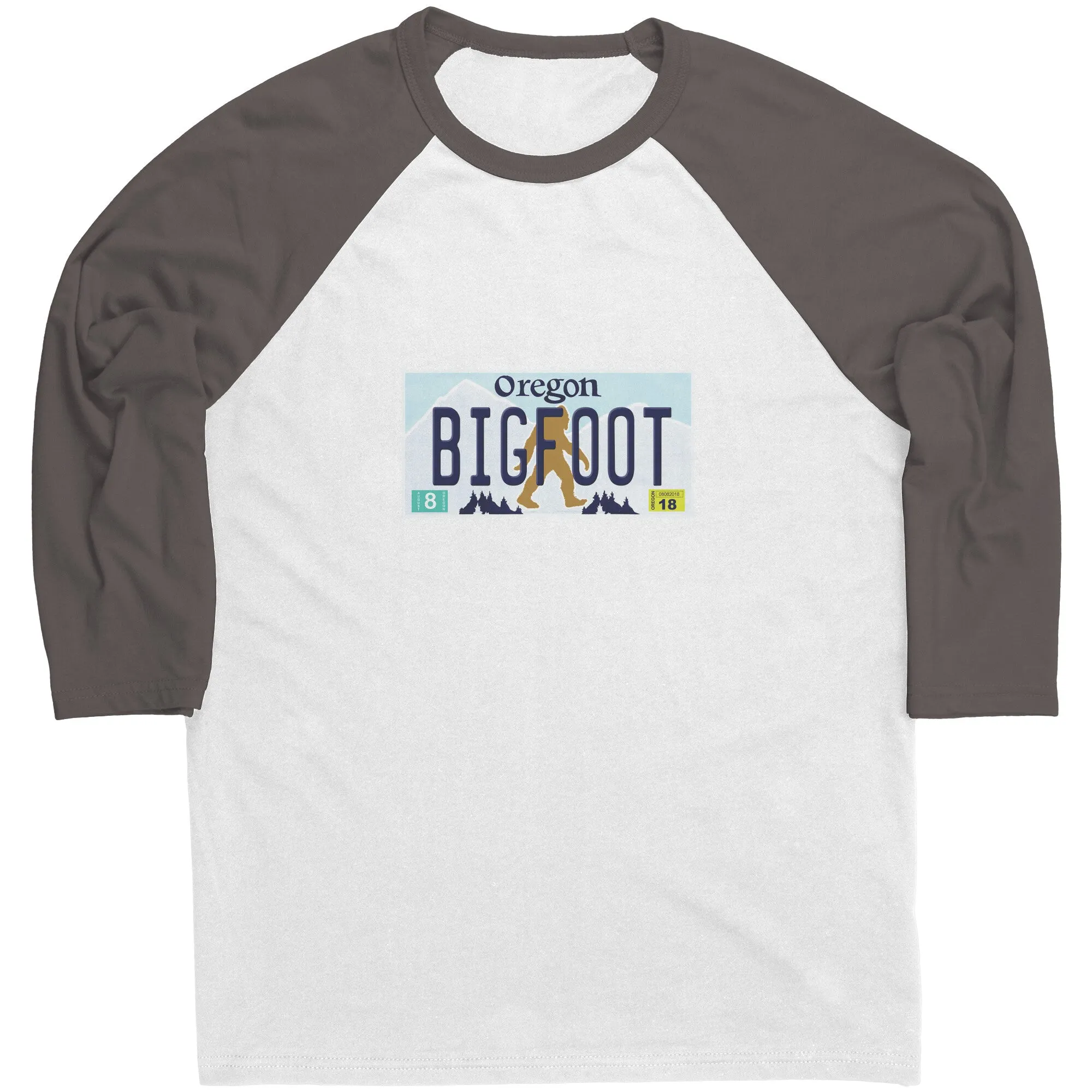 Oregon Bigfoot Plate