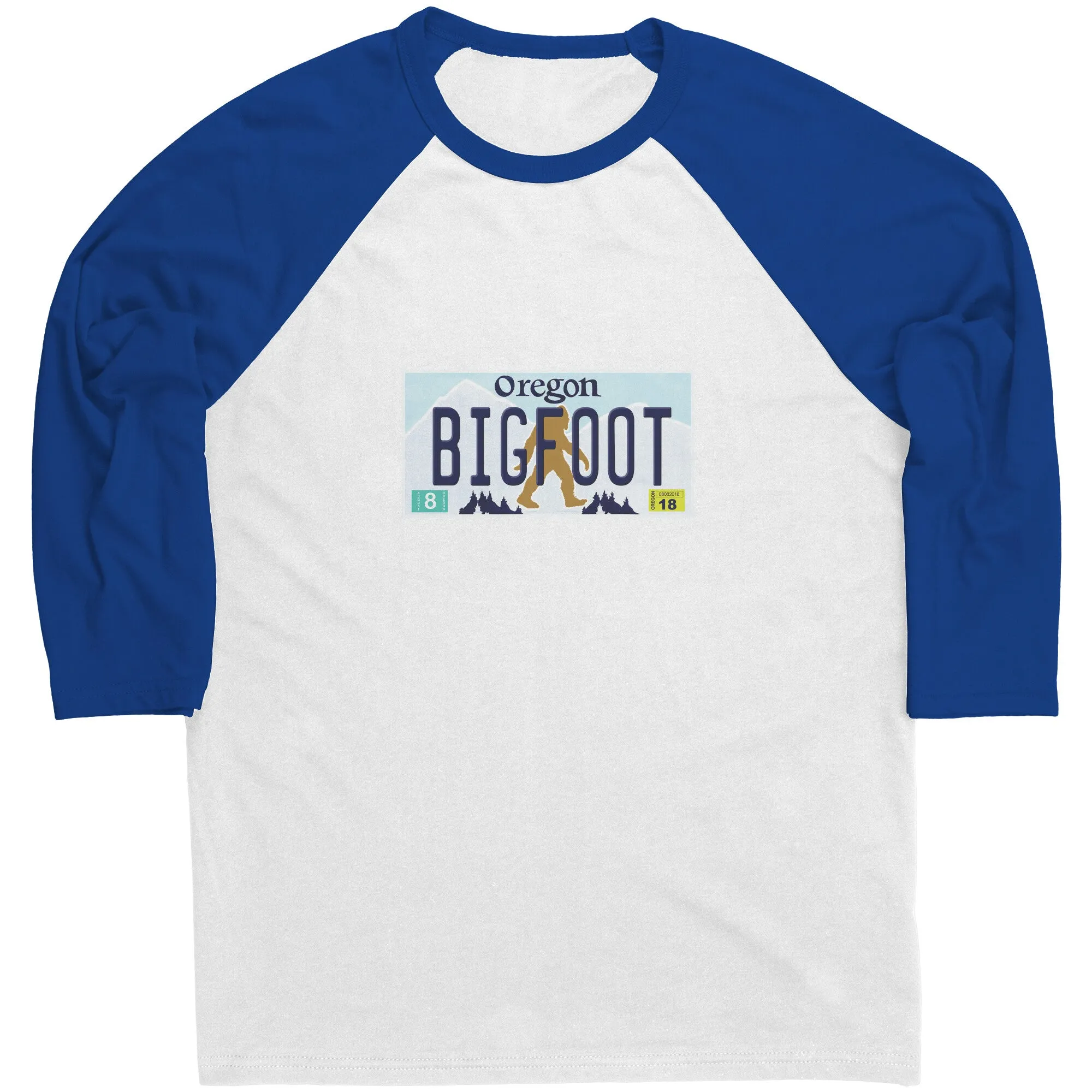 Oregon Bigfoot Plate