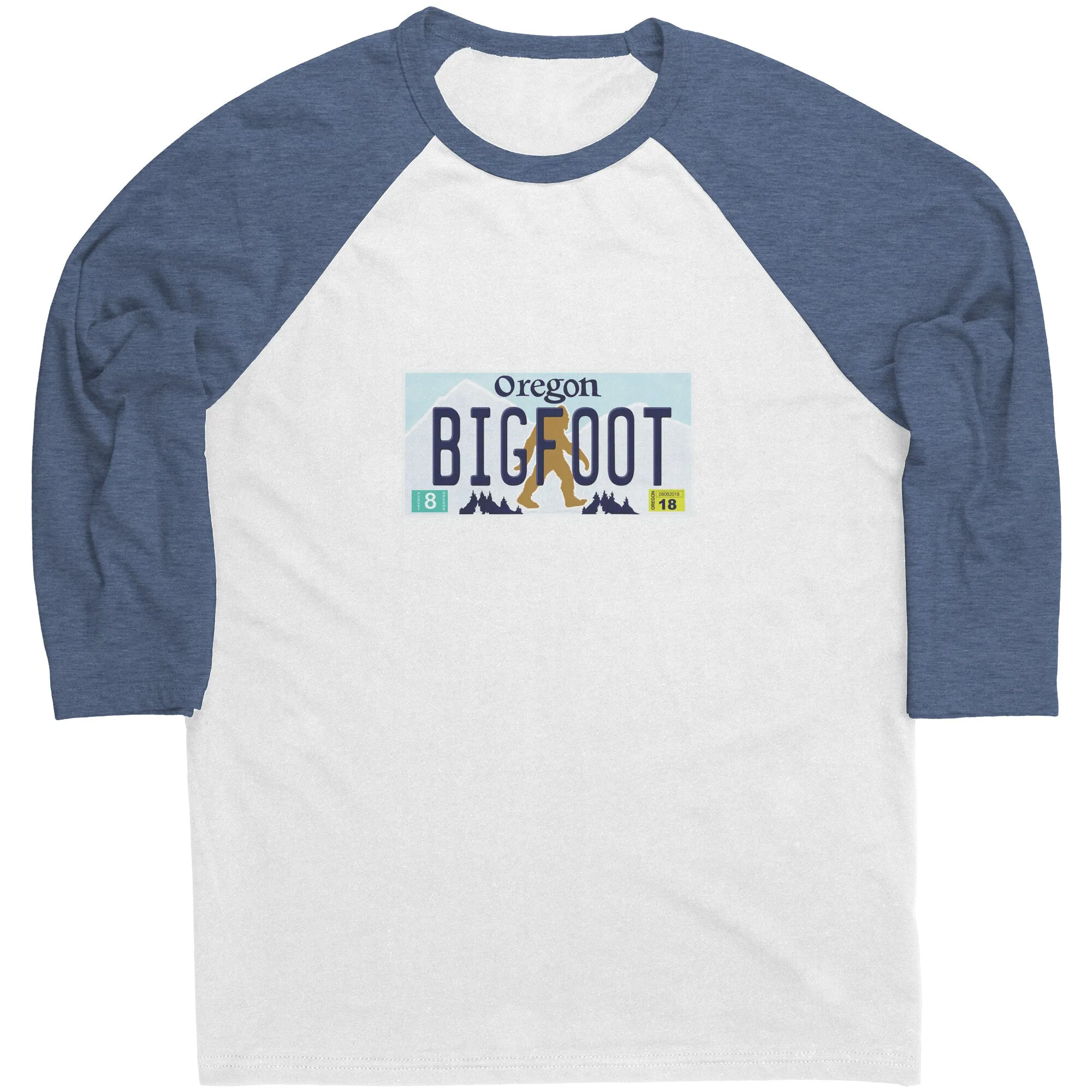 Oregon Bigfoot Plate