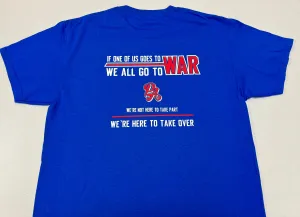 PA Playmakers 'GO TO WAR' Baseball T-Shirt