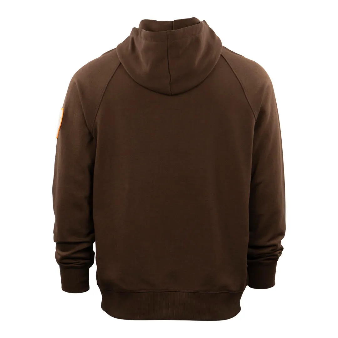 Paris Red Peppers French Terry Script Hooded Sweatshirt