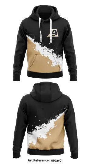 PBYFL Andrews Mustangs  Core Men's Hooded Performance Sweatshirt - gD22Yc