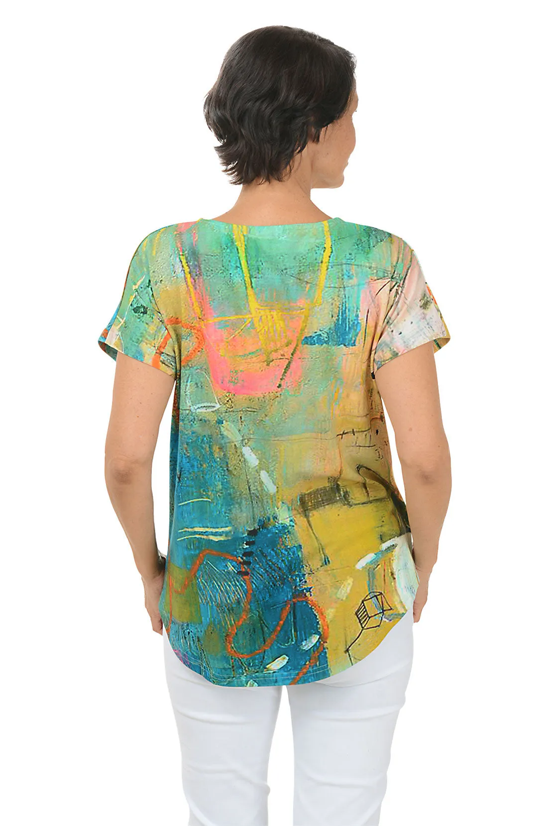 Petite Greeley V-Neck Tee