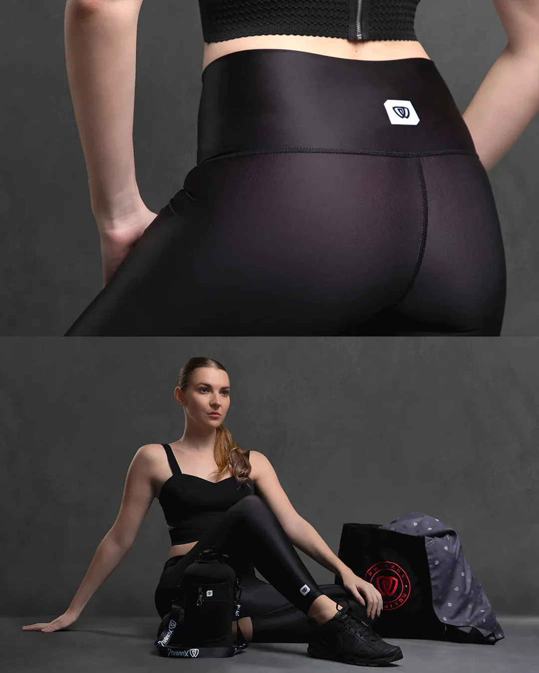 Phalanx Ladies Squad Spats Compression Leggings Pants